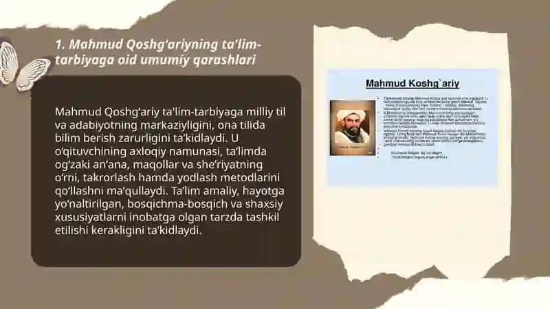 Mahmud Qoshgʻariyning pedagogik qarashlari 3