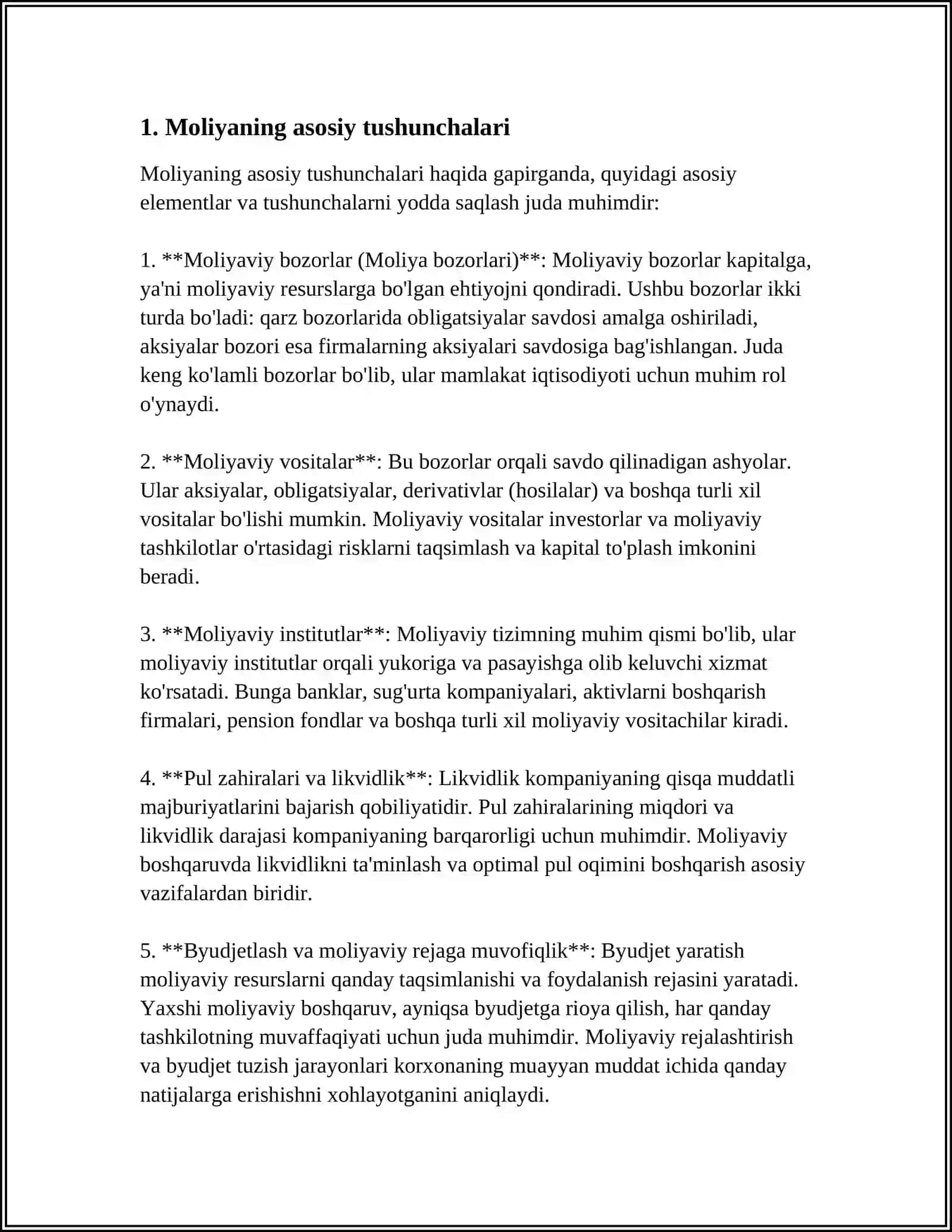 MOLIYANING MOHIYATI VA FUNKSIYALARI 3