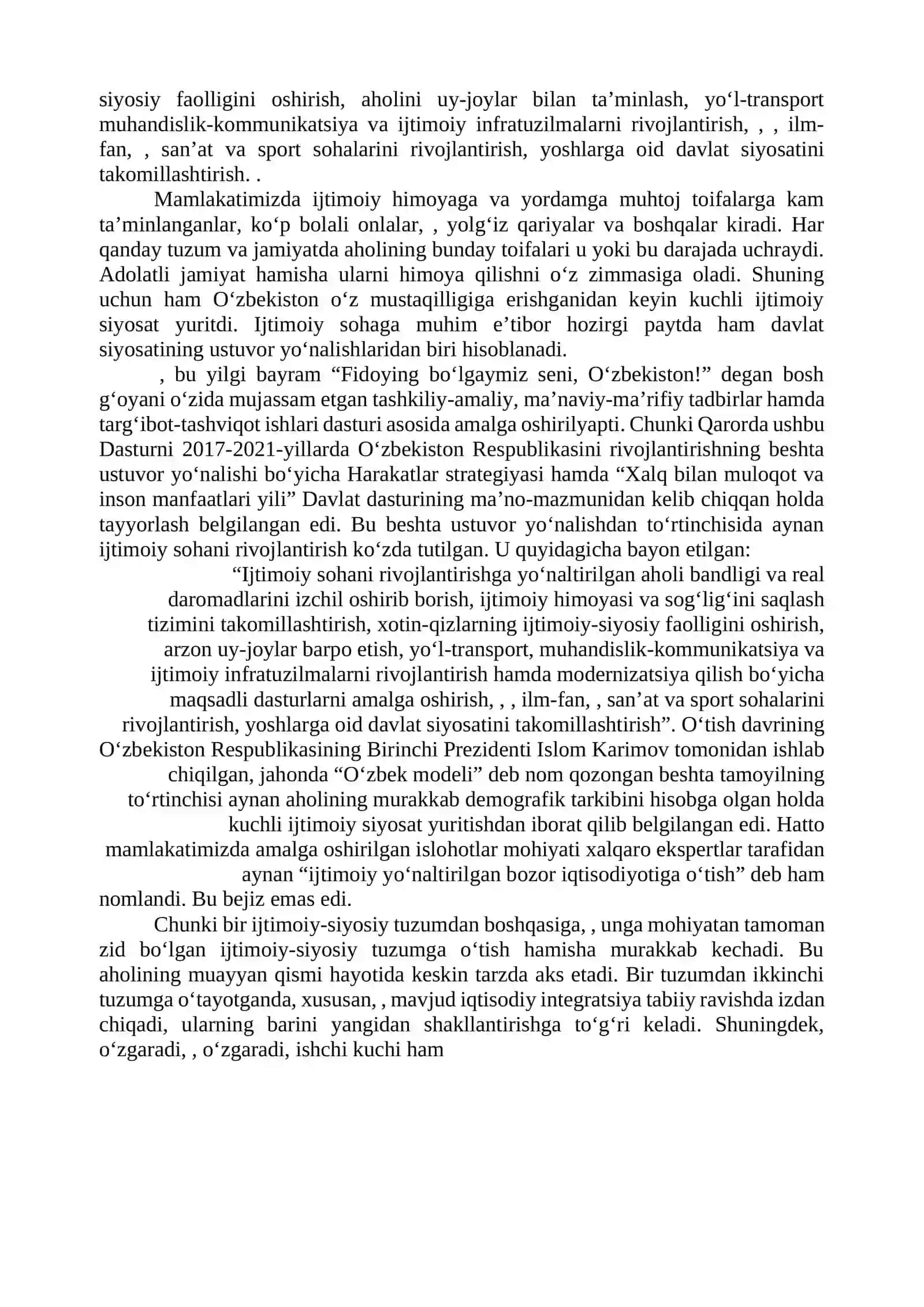Kuchli ijtimoiy siyosat konsepsiyasi 3