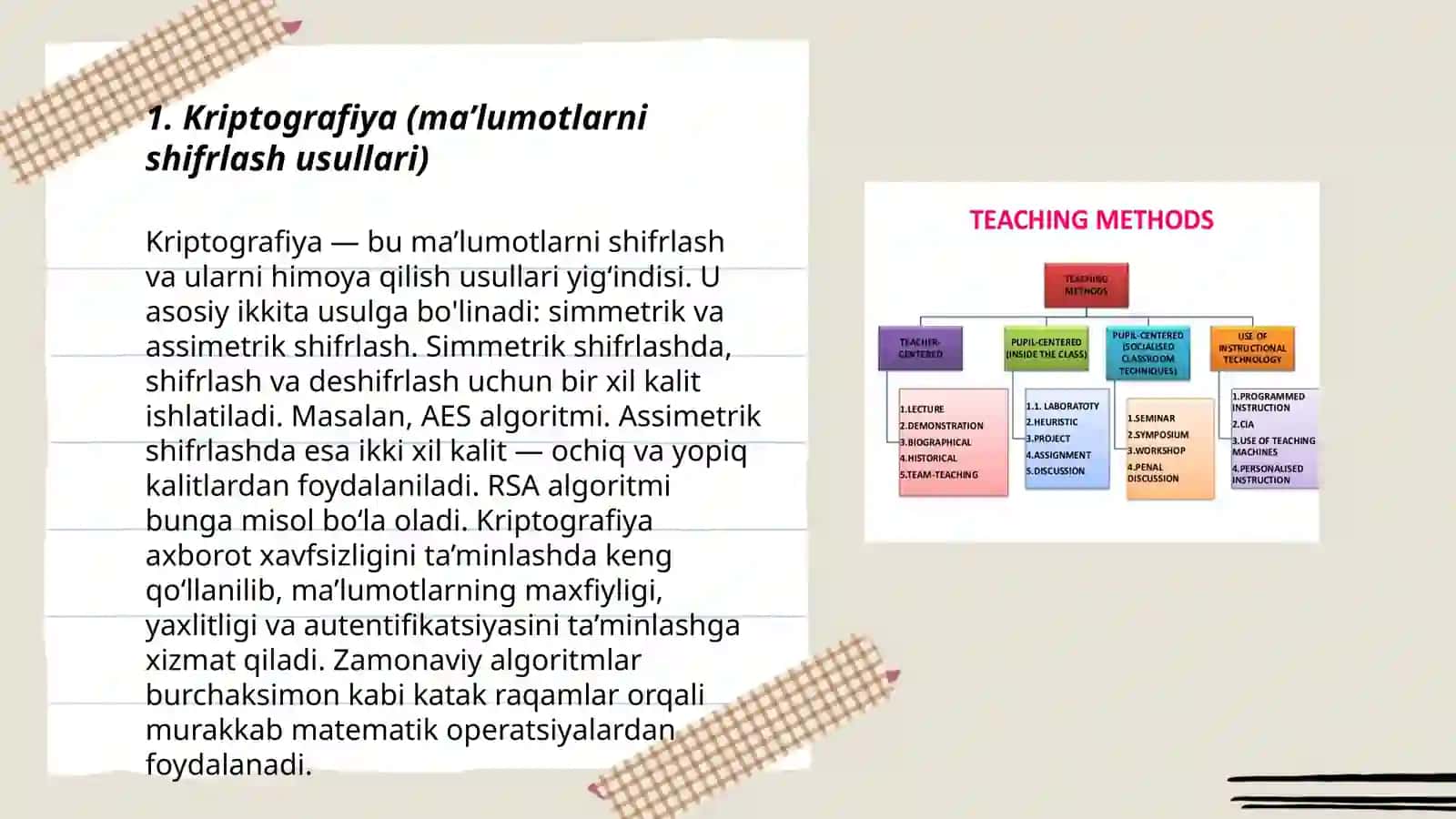 Axborotlarni himoya qilish usullari 3