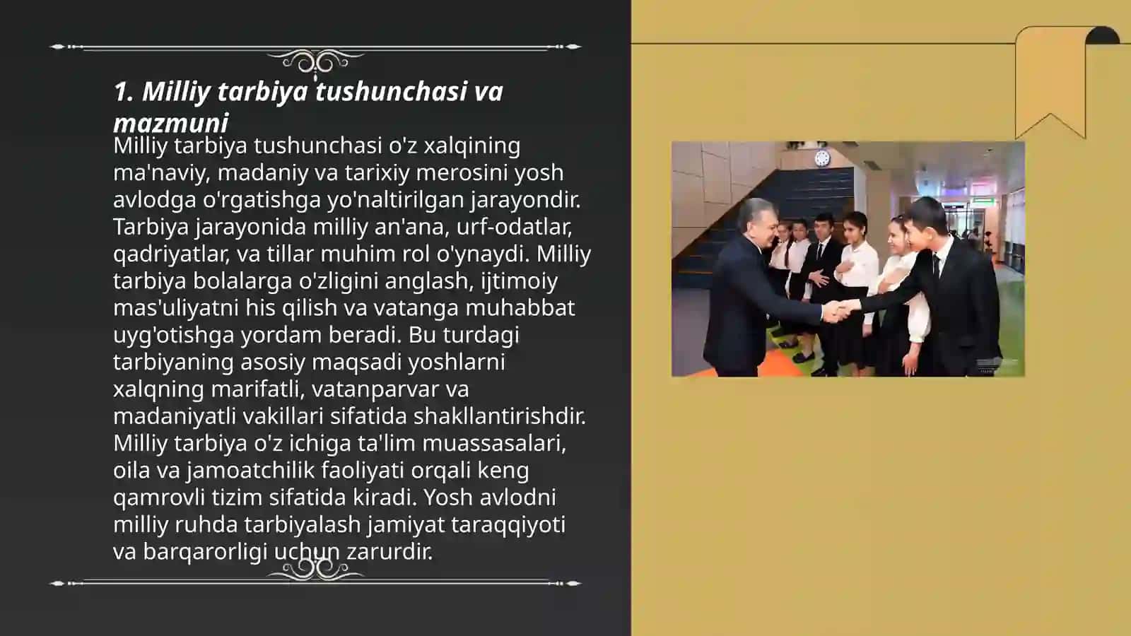 Milliy tarbiya asoslari fanining predmeti fan sifatidagi taraqqiyot bosqichlari 3