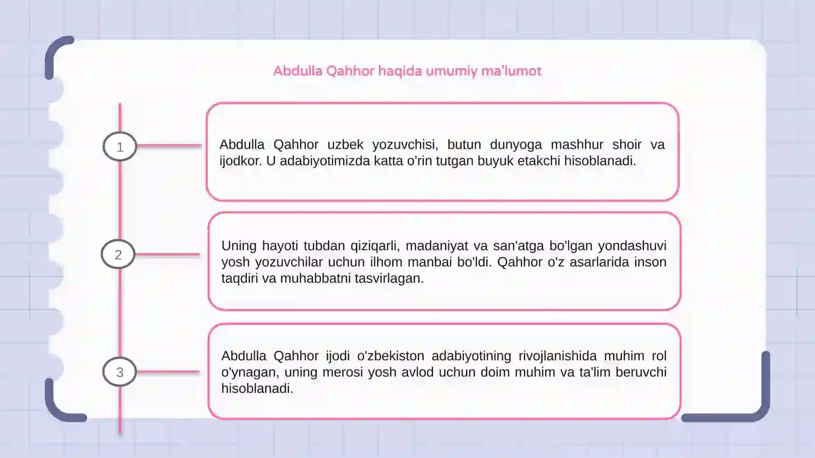Abdulla Qahhor hayoti va ijodi 3