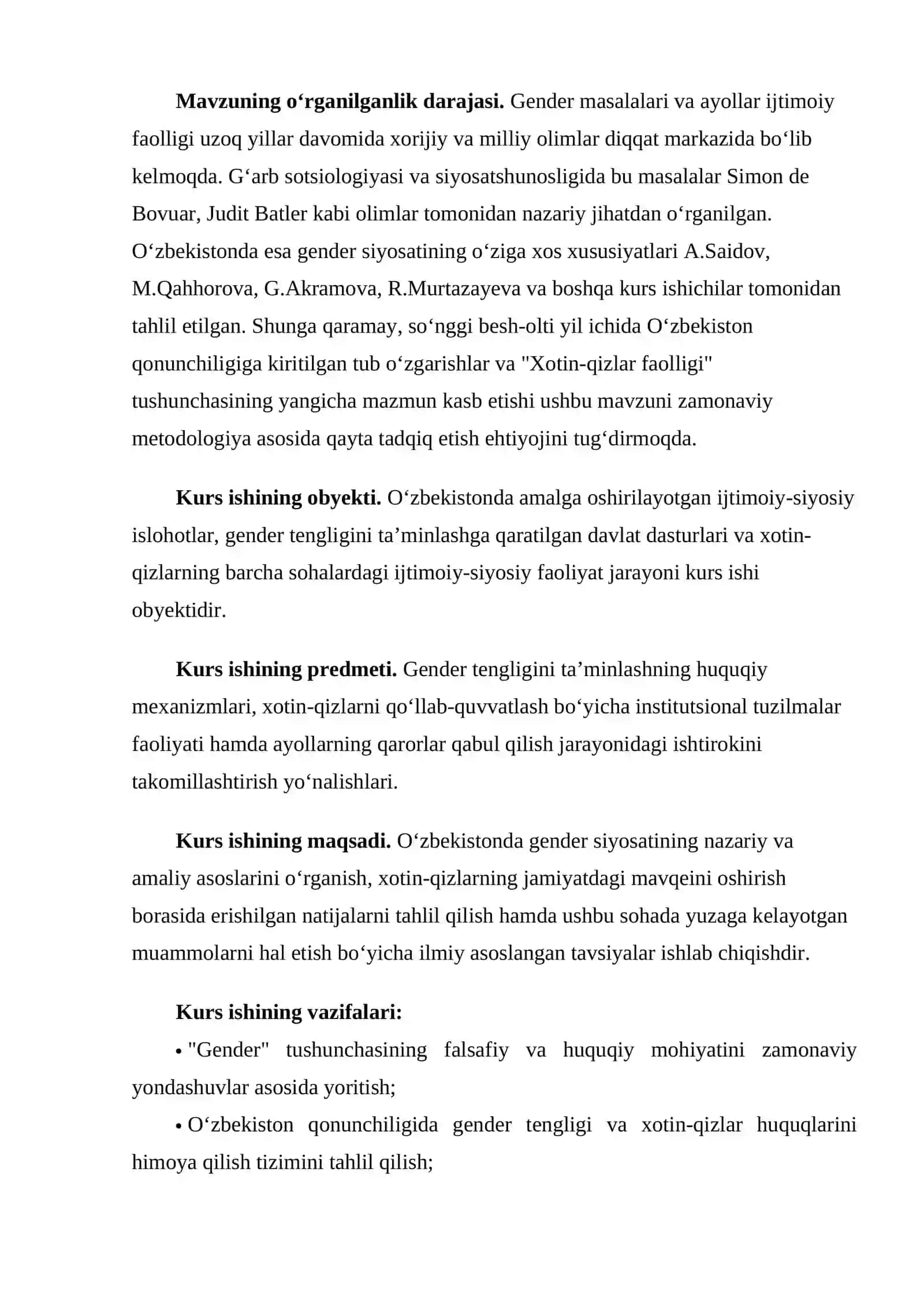 O‘ZBEKISTONDA GENDER SIYOSATI VA XOTIN-QIZLAR FAOLLIGINING OSHISHI 3