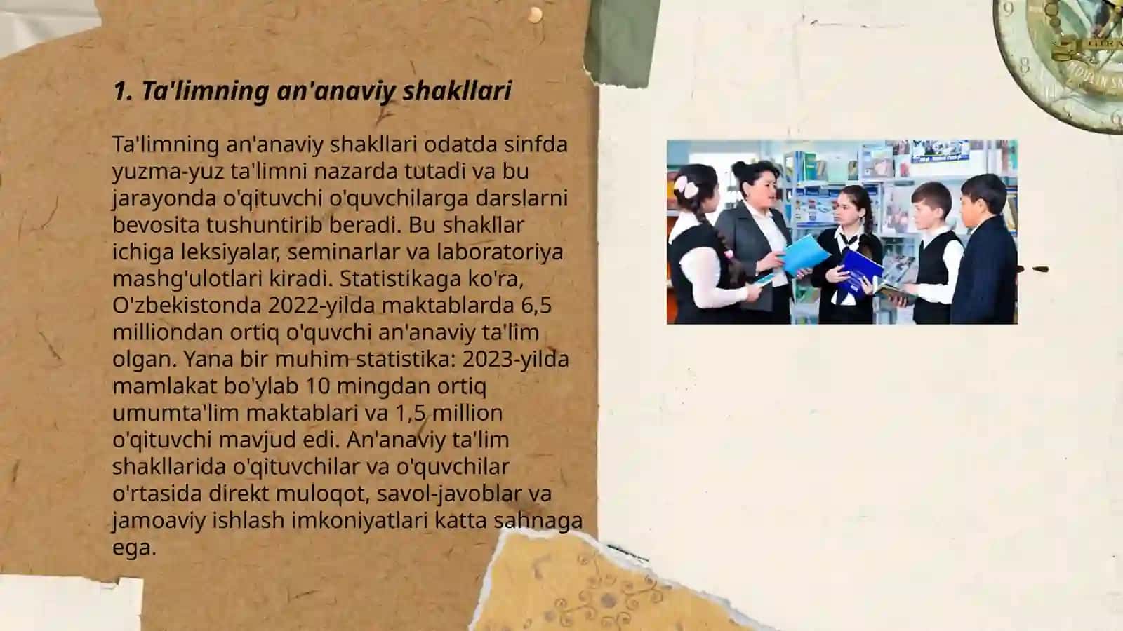 Taʼlimni tashkil etish turlari va shakllari 3