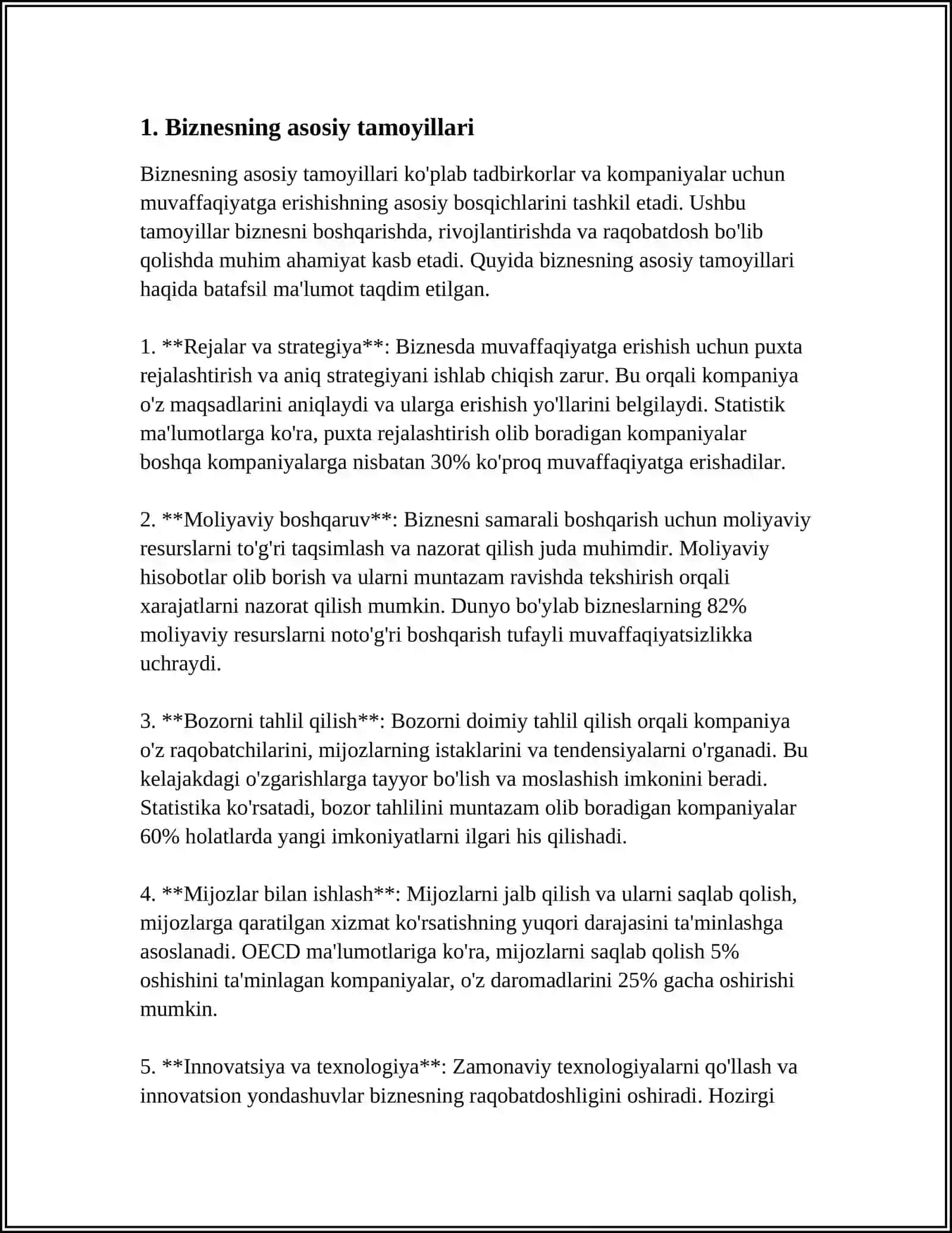 BIZNESNI BOSHQARISH TAMOYILLARI 3