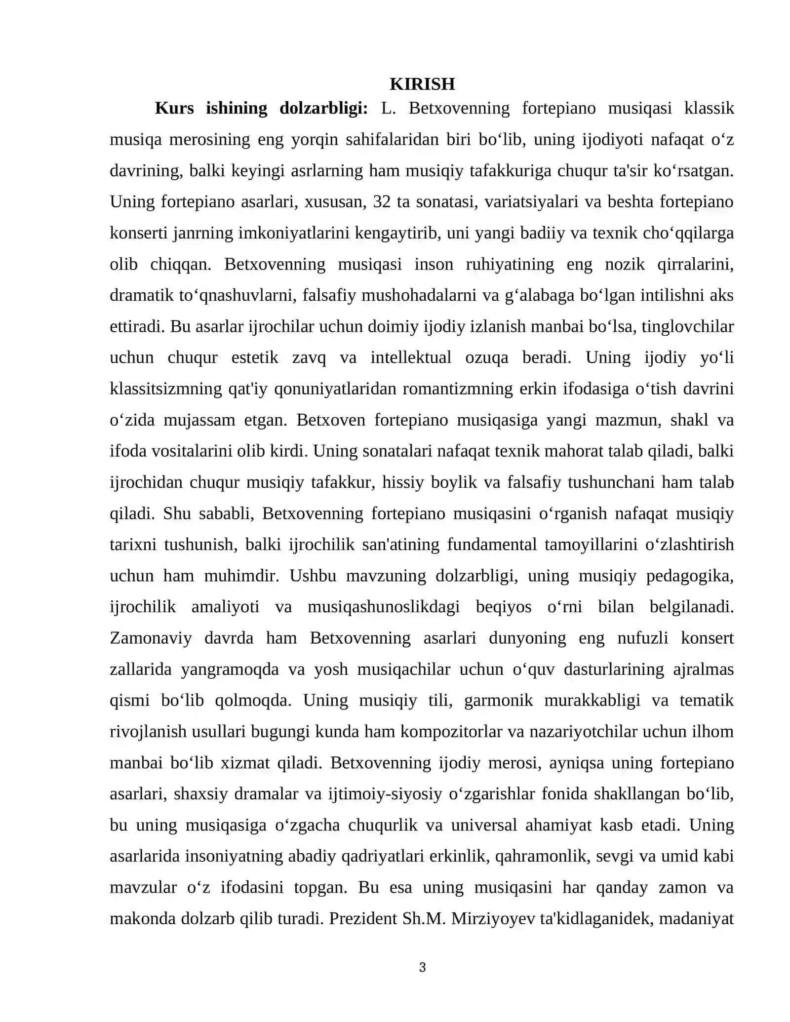 L. BETXOVEN FORTEPIANO IJODINING NAZARIY ASOSLARI VA USLUBIY XUSUSIYATLARI 3