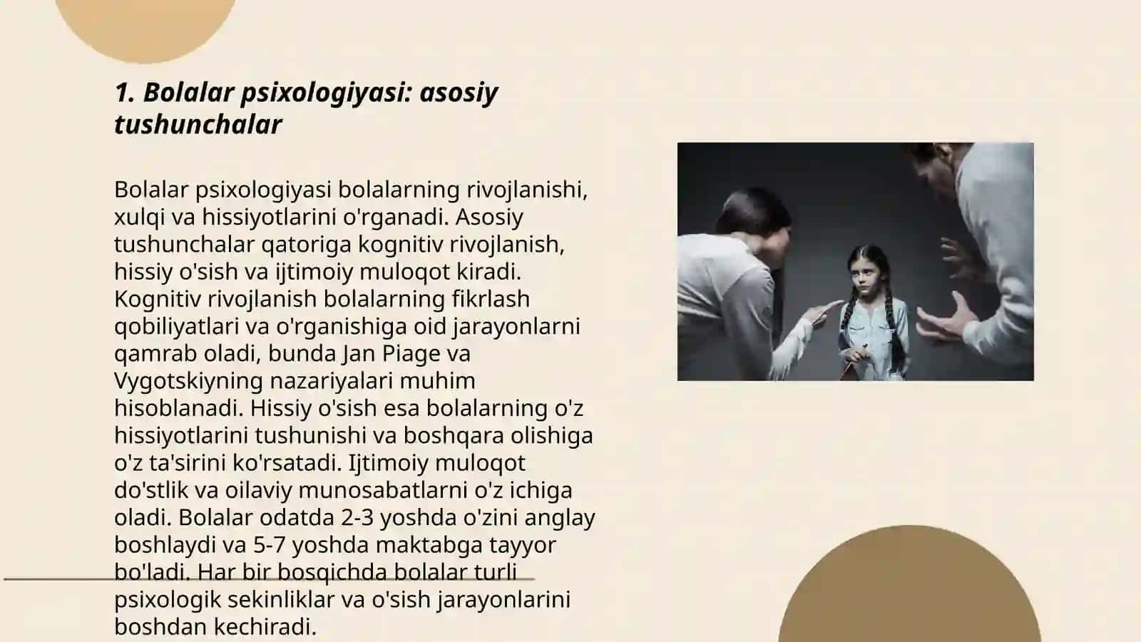 Bolalar psixologiyasi: asosiy tushunchalar 3