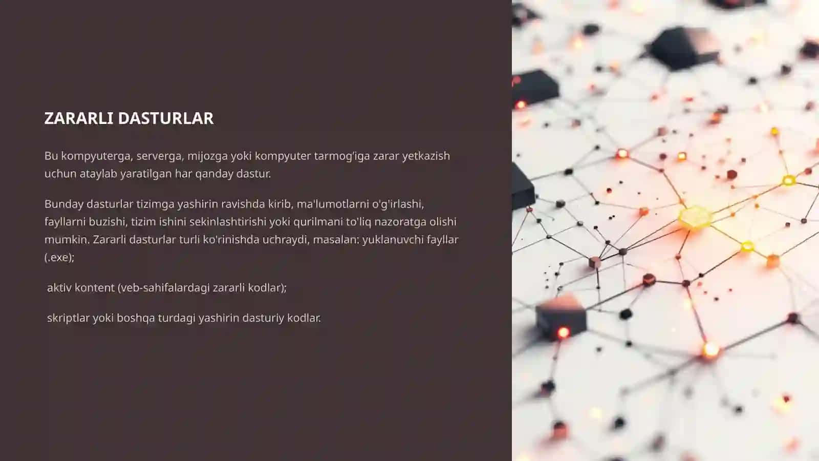 Zararli dasturlar (Malware) 3