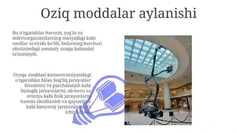 Biogen elementlar konsentratsiya o'zgarish bilan boğliq jarayonlar 3