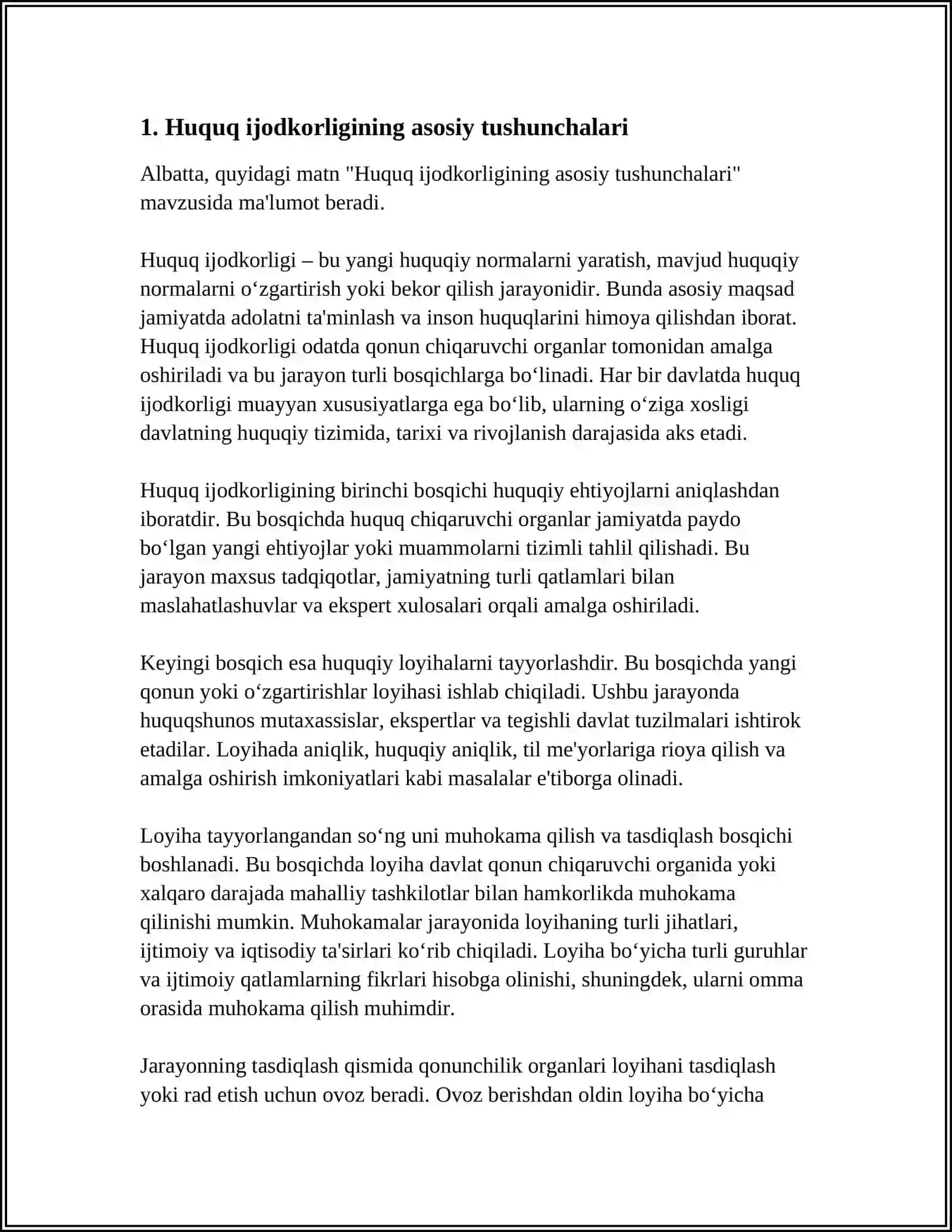 HUQUQ IJODKORLIGI MAVZUSIDA 15 VARAQLI SLAYD TÓLIQ MAZMUNLI RASMLI TARZDA 3
