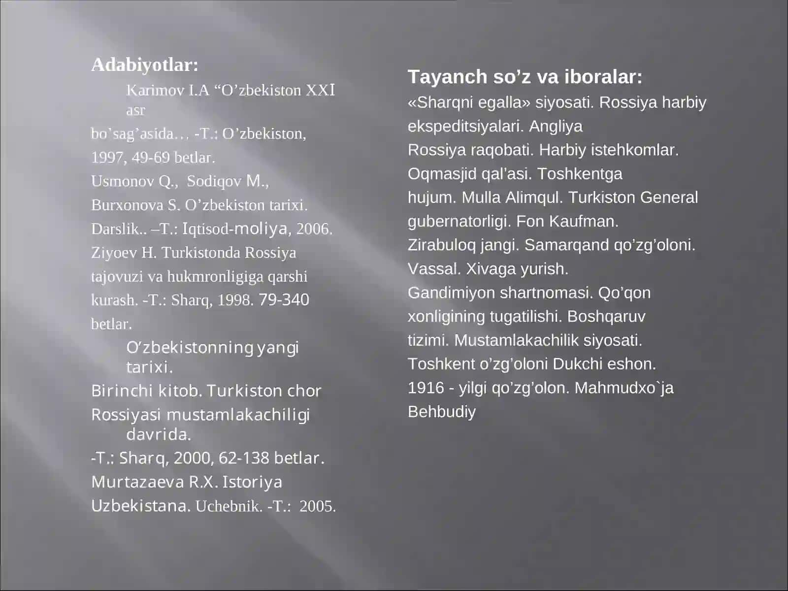 Mustamlakachilik zulmiga qarshi milliy ozodlik harakati 3