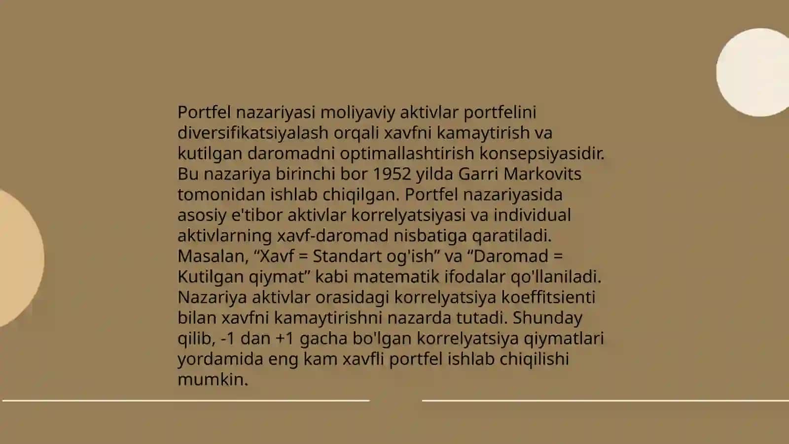 Portfolio metodi va ularning turlari 3