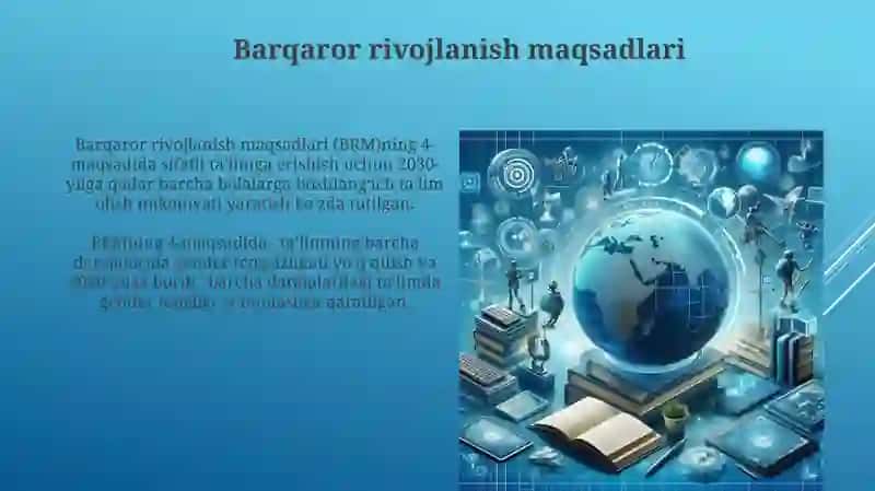 Barqaror rivojlanish maqsadlari 3