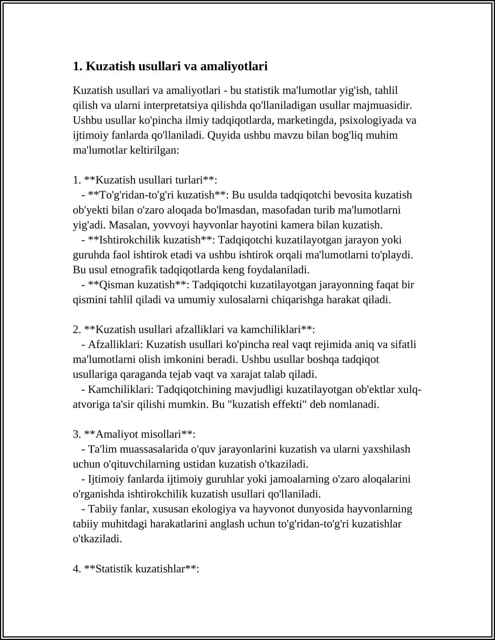 JURNALISTIKADA VOEALIKNI ANGLASH METODLARI:KUZATUV, INTERVYU, EKSPRIMENT 3