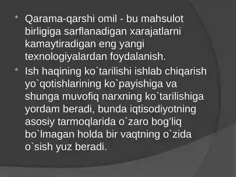 INFLYATSIYA VA UNING TURLARI. PULNING BARQARORLIGINI TA`MINLASH YO`LLARI 3
