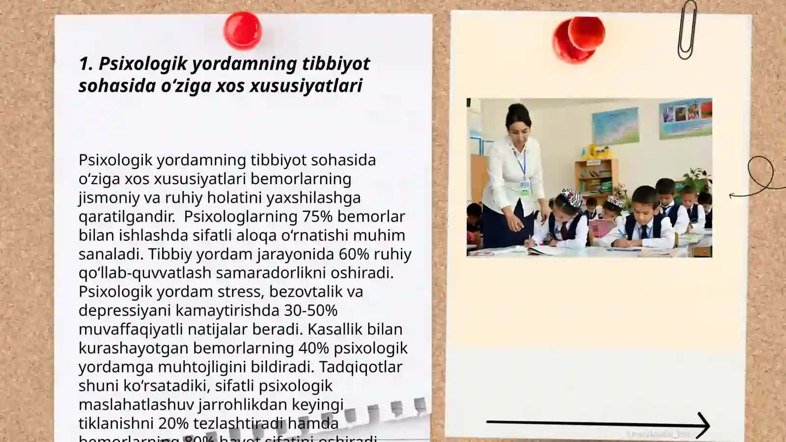 Tibbiyot sohasida psixologik yordam va ijtimoiy munosabatlar sohasida psixolog faoliyati xususiyatlari 3