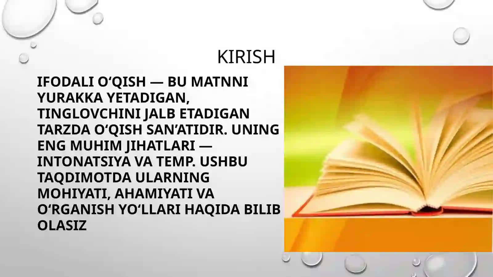 Intonatsiya temp ifodalio‘qishning asosiy xususiyatlari 3