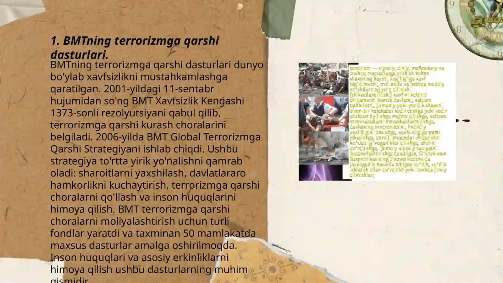 Dunyo hamjamiyatining ekstremizm va terrorizmga qarshi kurash tajribasi 3