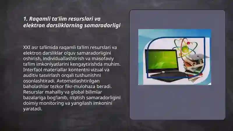 XXI asr ta'limida zamonaviy texnologiyalarning qo'llanilishi va pedagogik innovatsiyalar 3