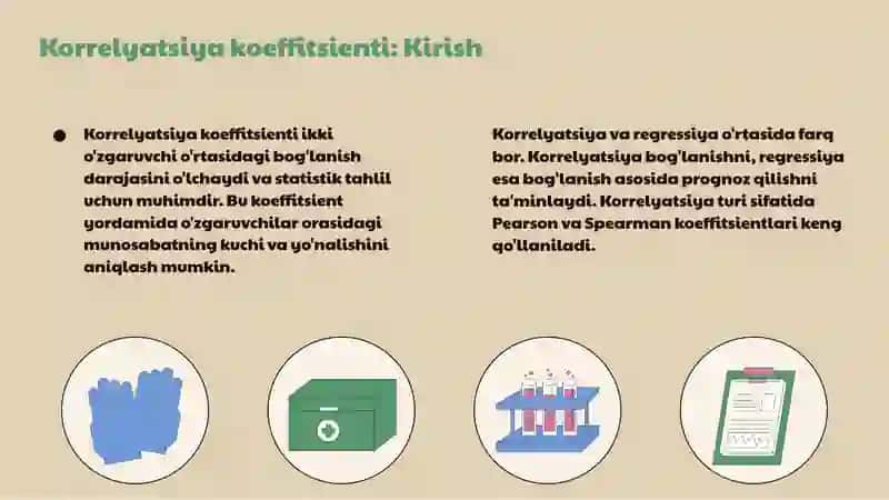 Korrelyatsiya koeffitsienti 3