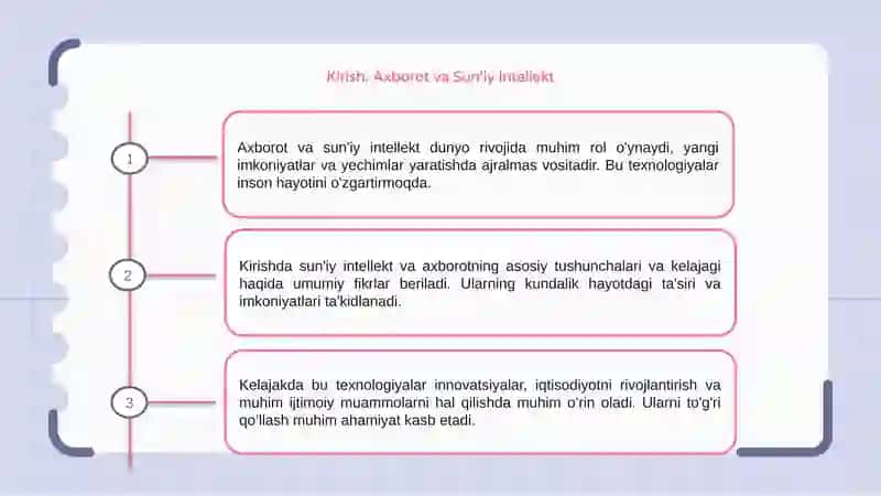 Axborot va sun'iy intellekt kelajagi 3