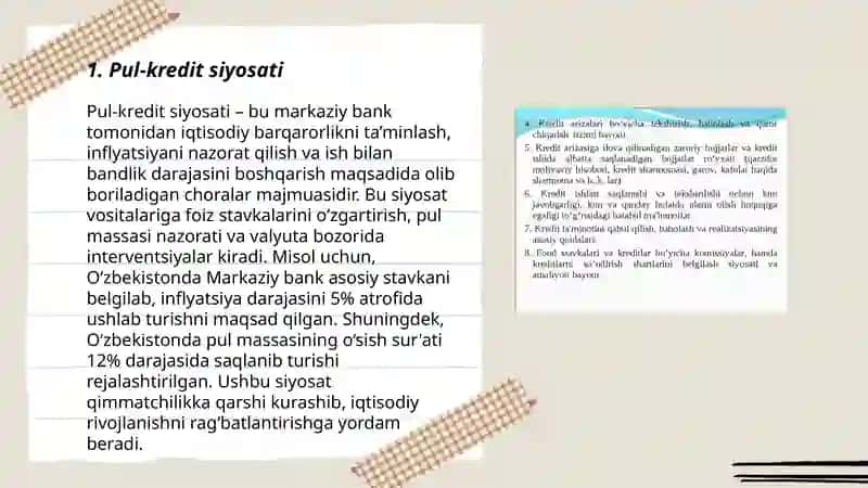 Pul-kredit tizimi va banklar 3