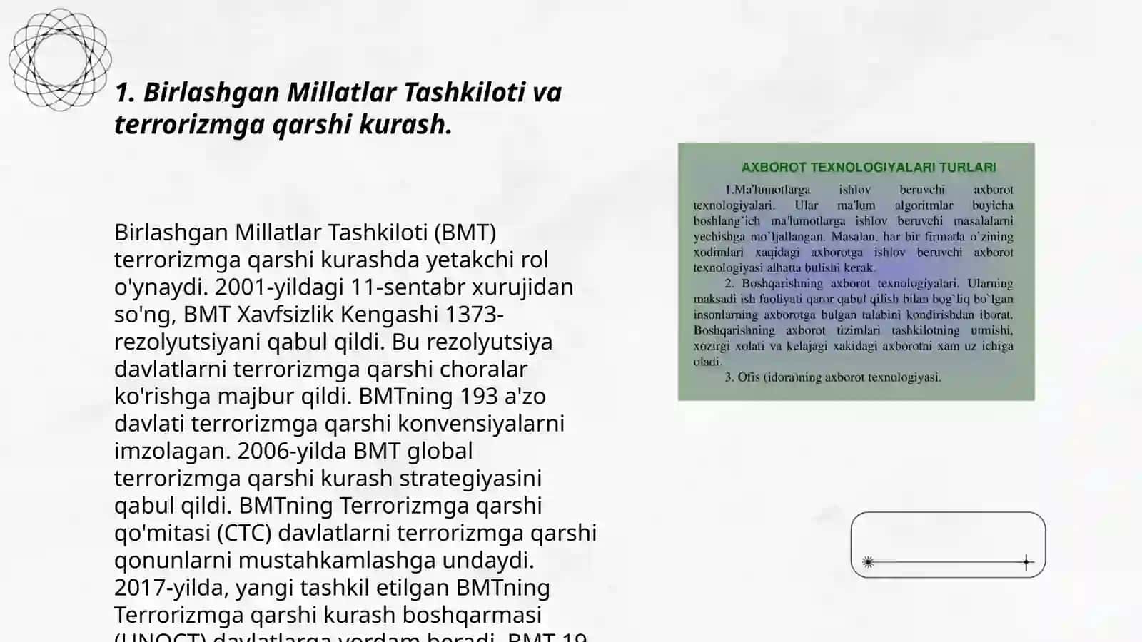 Birlashgan Millatlar Tashkiloti va terrorizmga qarshi kurash 3