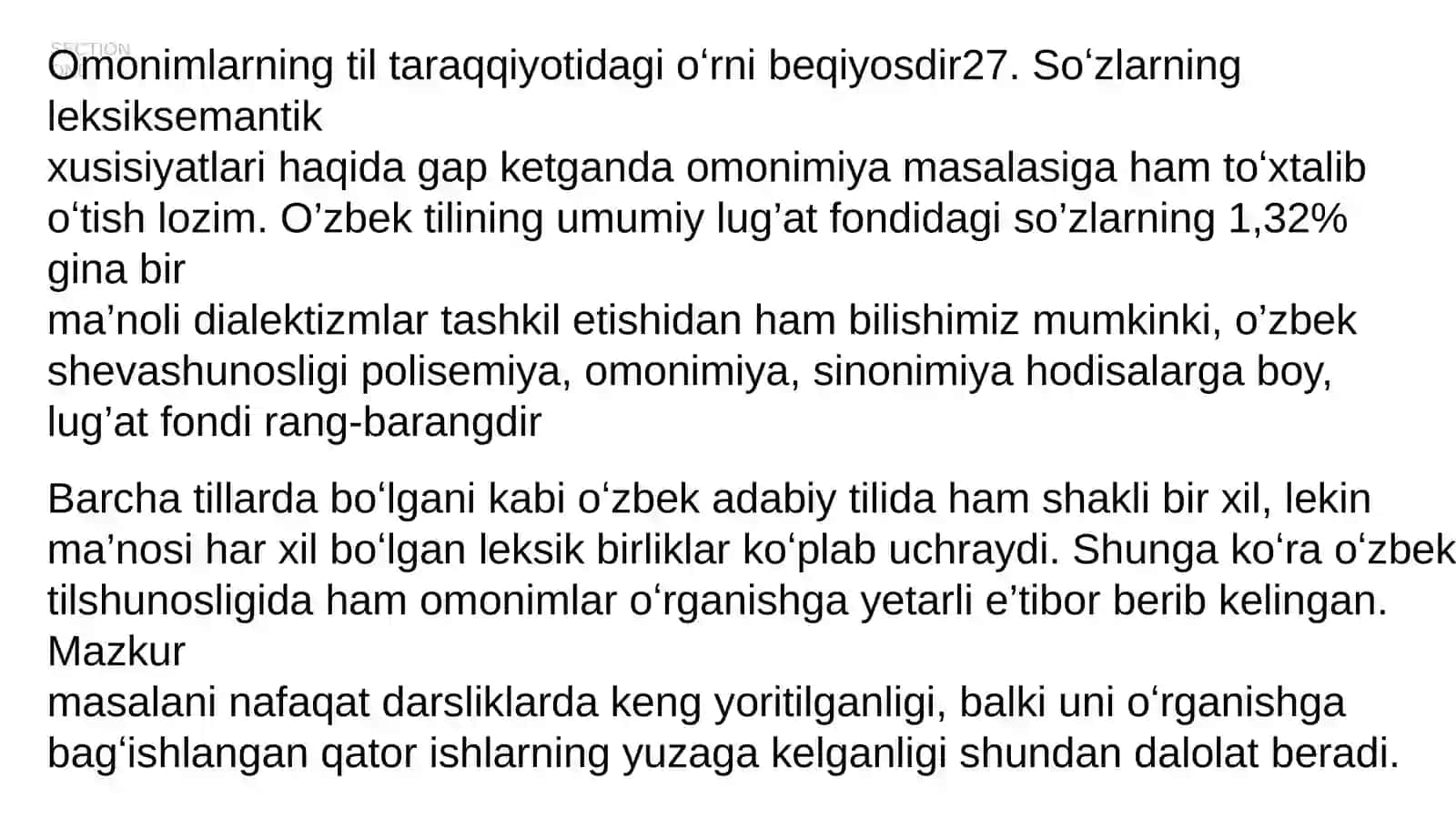 Shevalarda omonimiya va sinonimiya 3