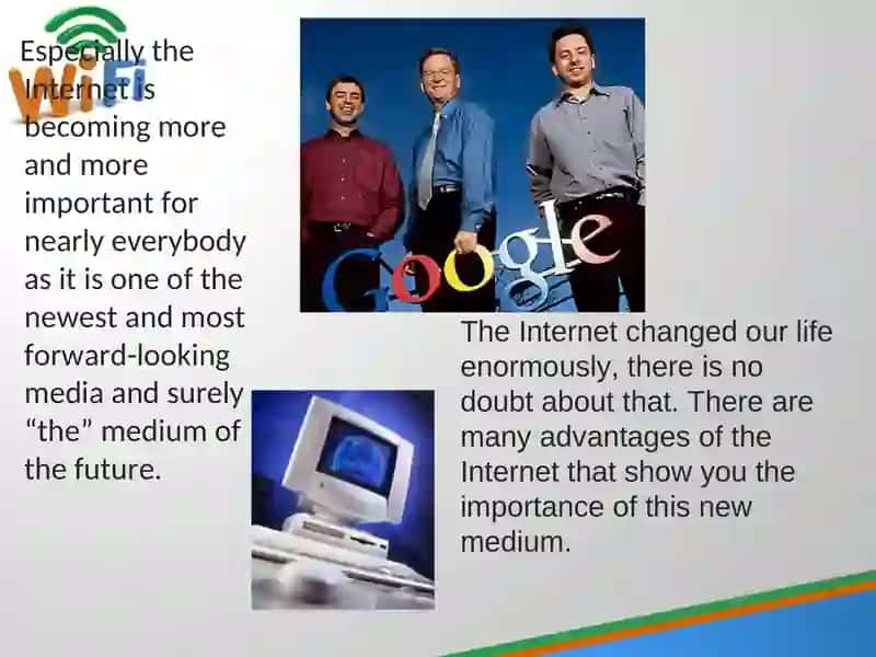 The role of internet in our life 3