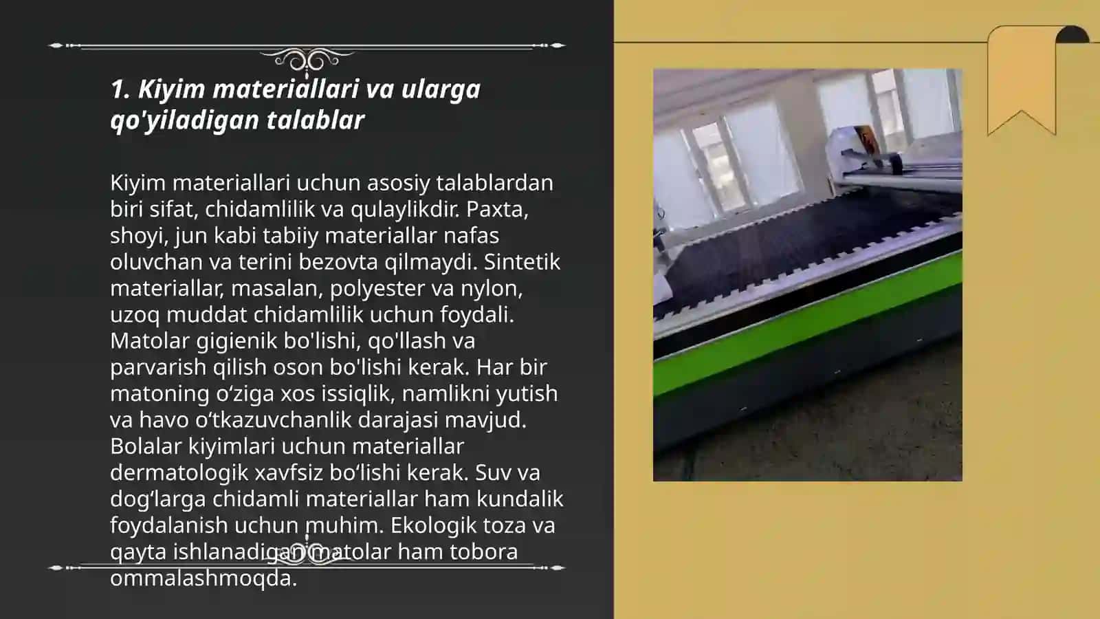Kiyim va unga quyiladigan talablar 3
