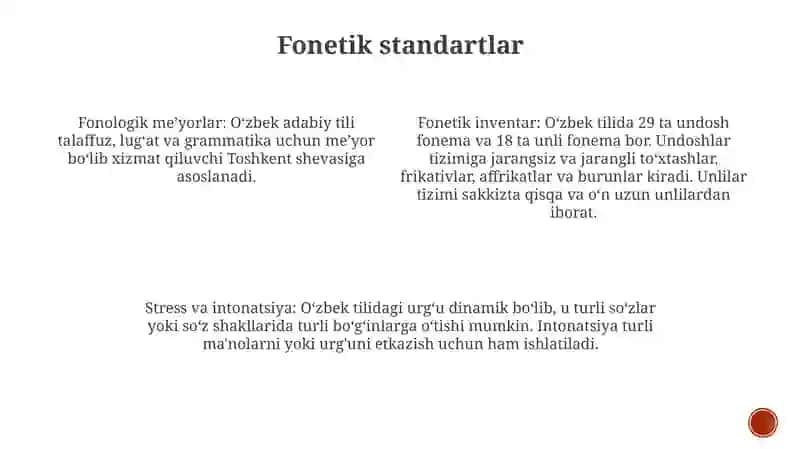 O'Zbek Adabiy Til Me'Yorlari 3