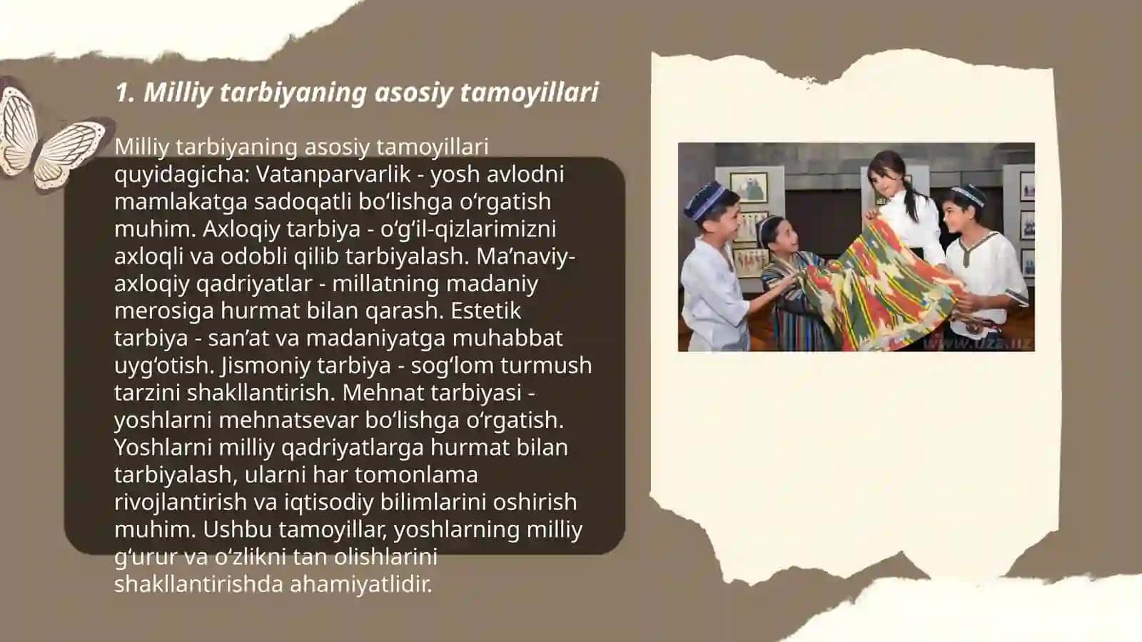 Milliy tarbiyaning mazmuni va uning takomillashtirish 3