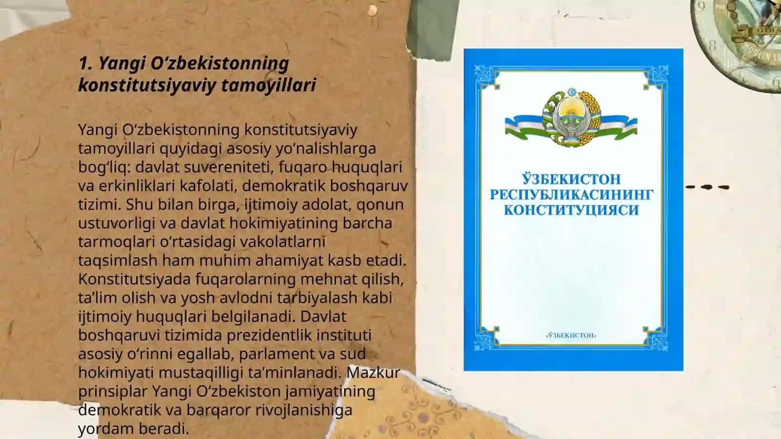 Yangi Oʻzbekiston konstitutsiyasi 3