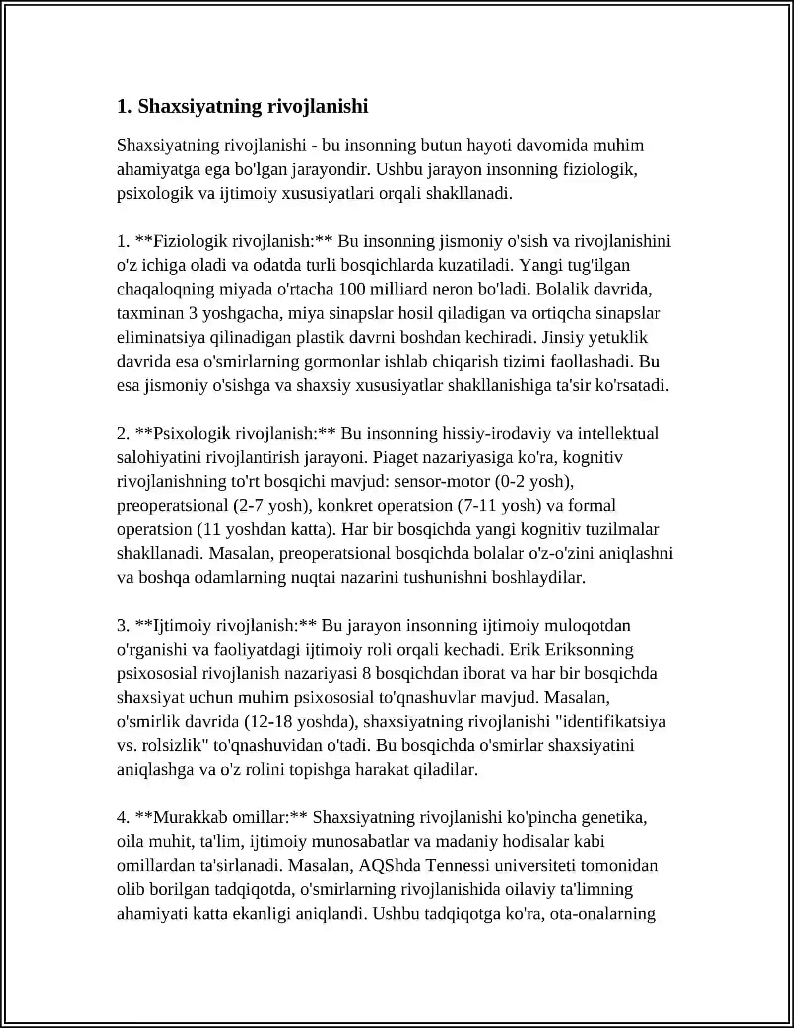 PSIXOLOGIYA MUAMMOLARI BOYICHA ILMIY ISH OLB BORGAN OLIMLAR 3