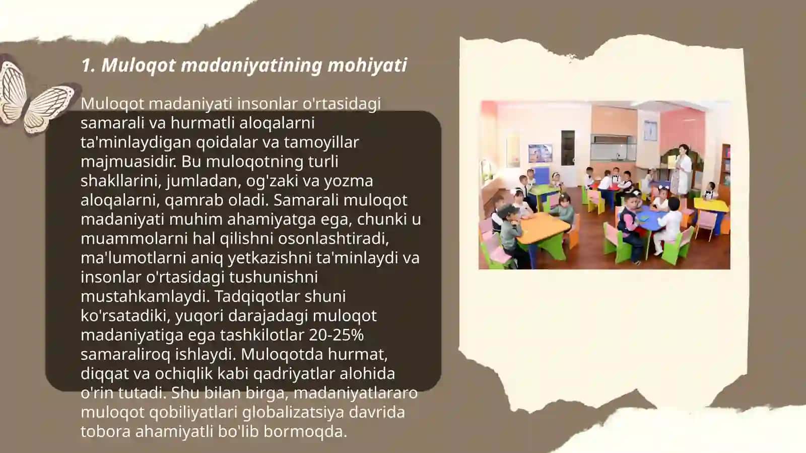 Tarbiyachi faoliyatida muloqot madaniyati va psixologiyasi gʻoyalari 3
