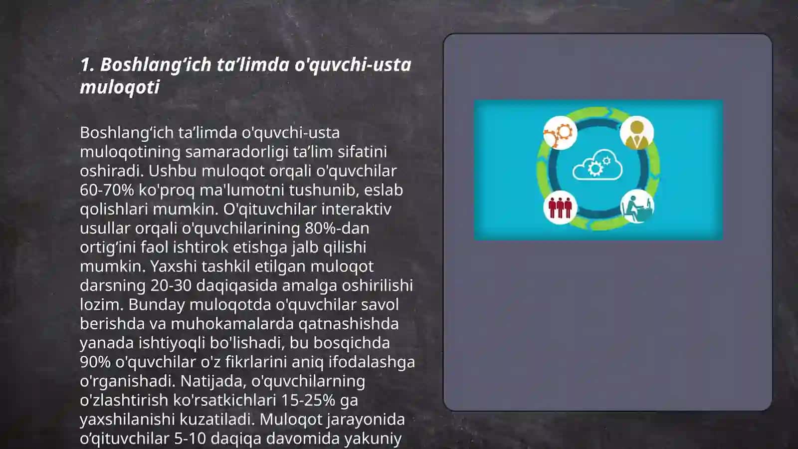 Boshlangʻich va uzluksiz taʼlimda muloqot turlari 3