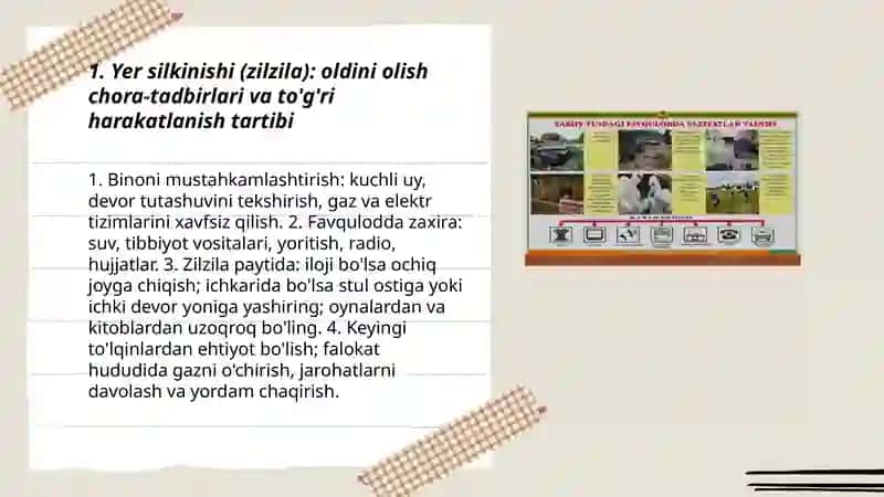 Texnogen va tabiiy xususiyatli favqulodda vaziyatlar 3