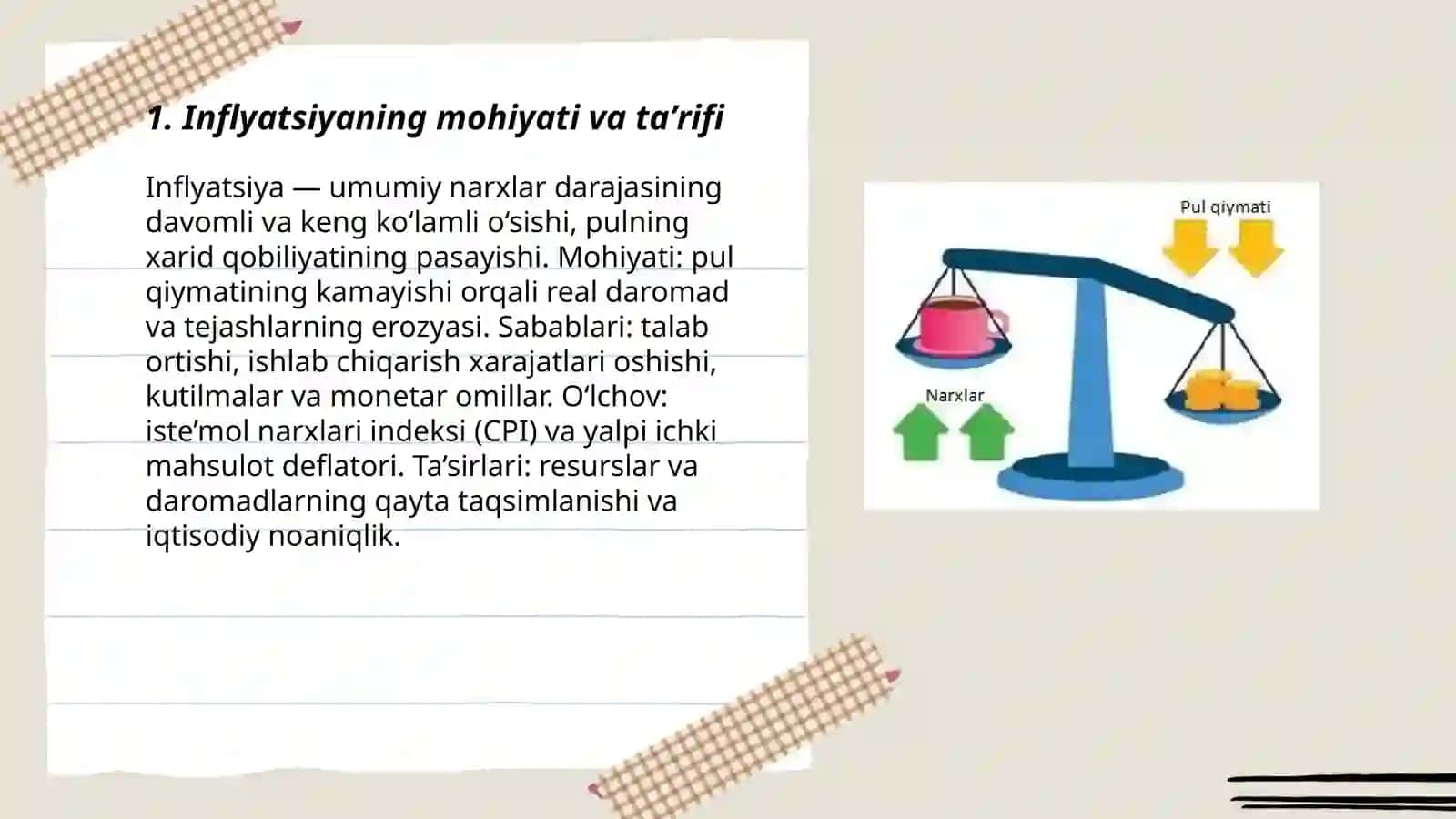 Inflyatsiya va uning namoyon bolish shakllari 3