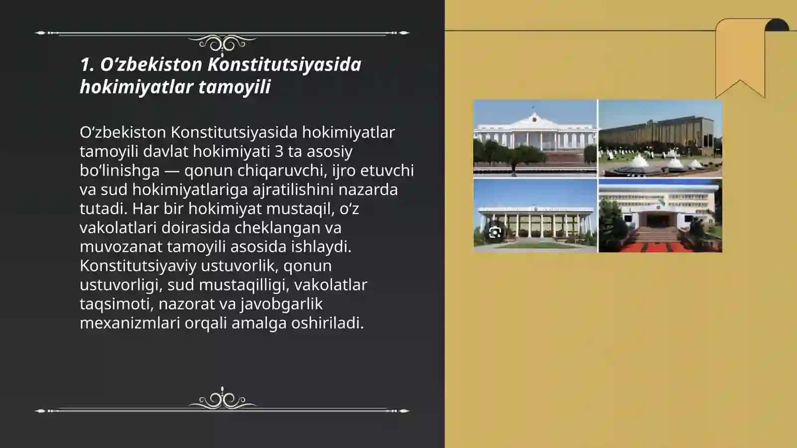 O‘zbekistonning eng yangi tarixi fanidan mustaqil ta'lim uchun tayyorlagan taqdimoti 3