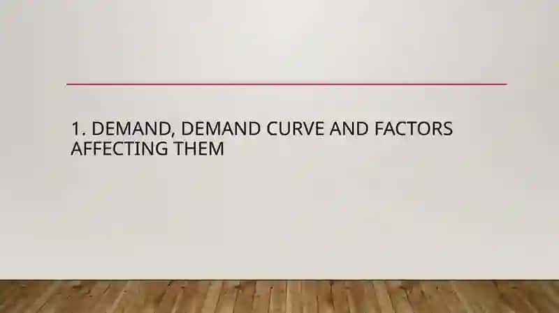 Fundamentals of supply and demand analysis 3