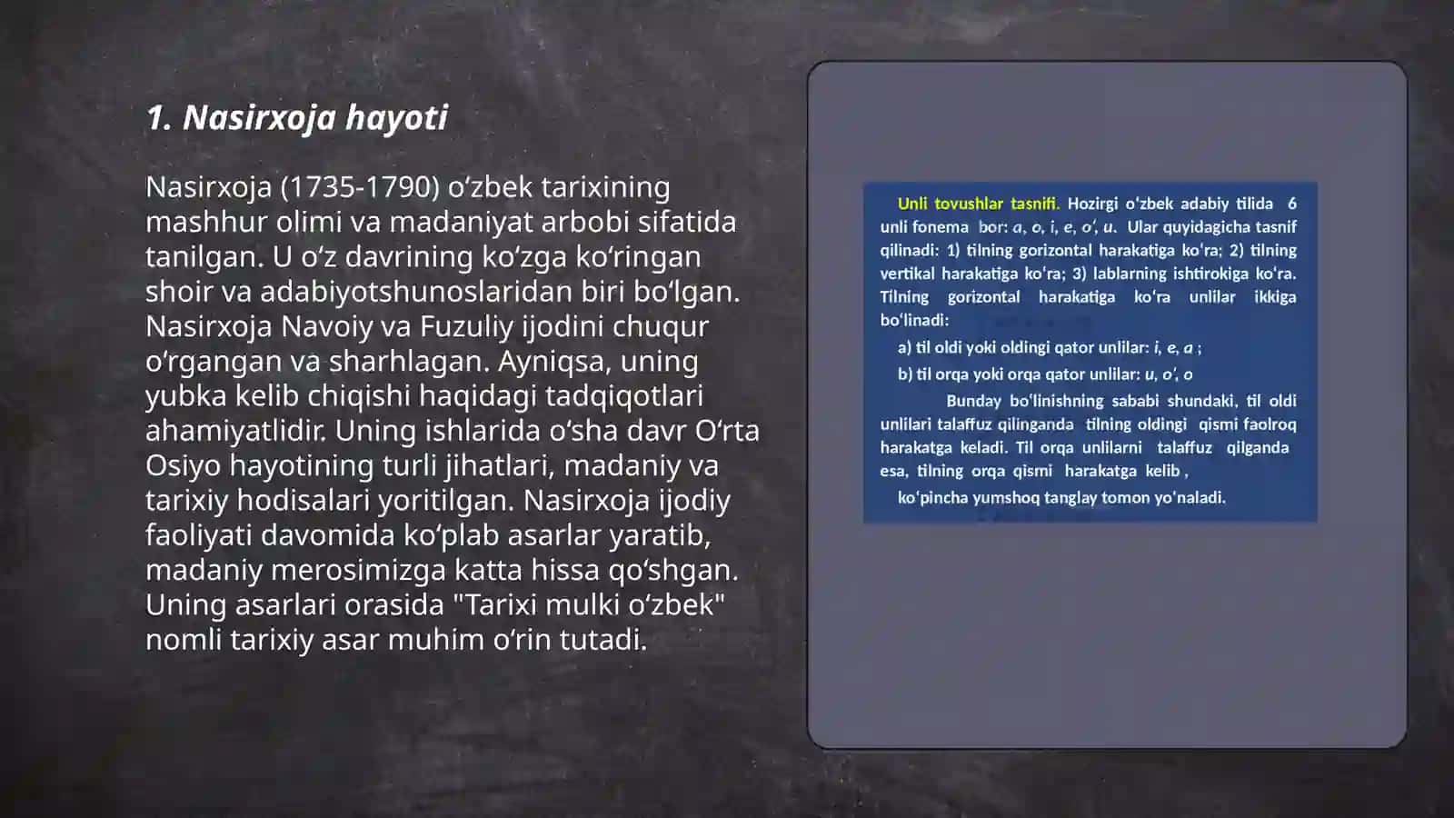 Nasirxoja haqida umumiy maʼlumot 3