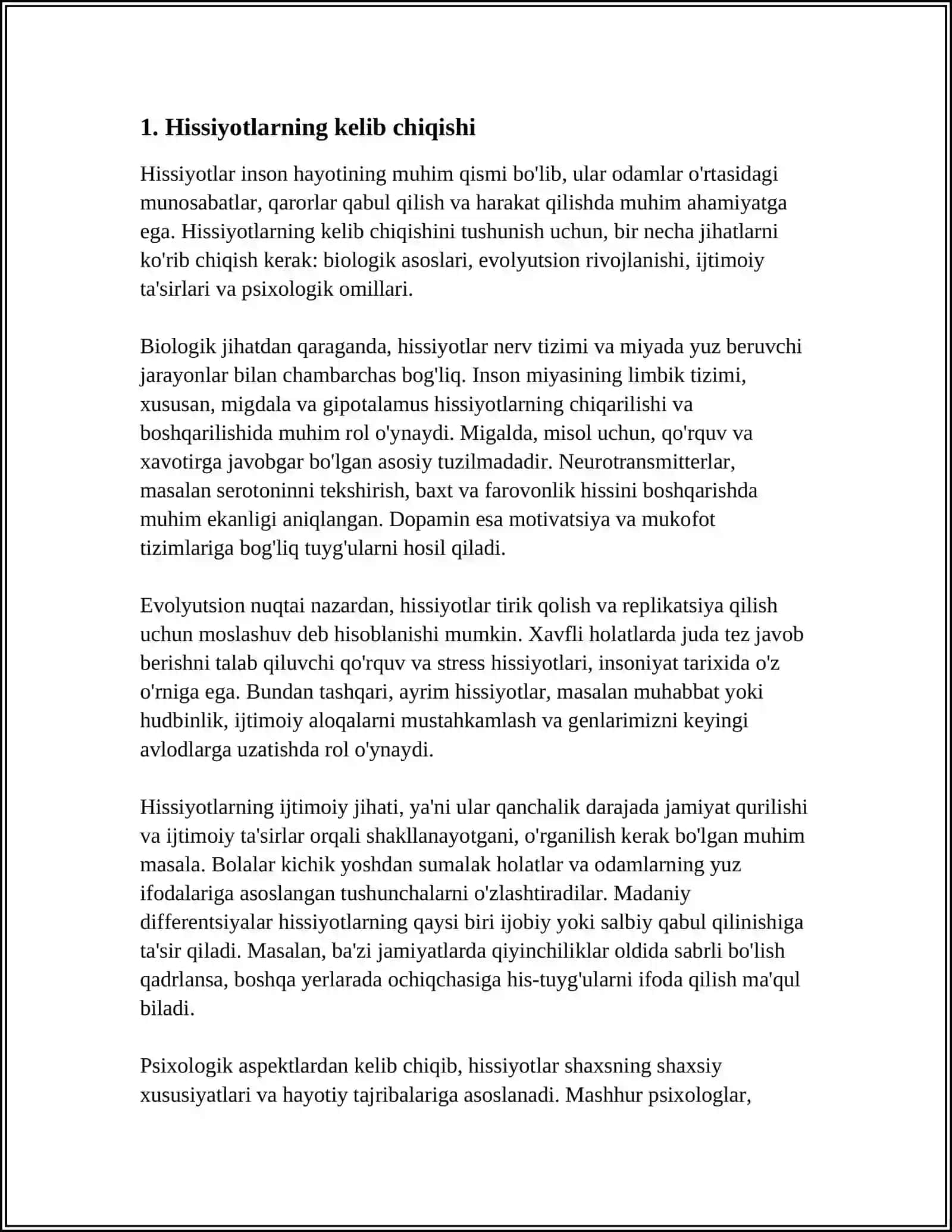 Hissiyot Psixologiyasi 3