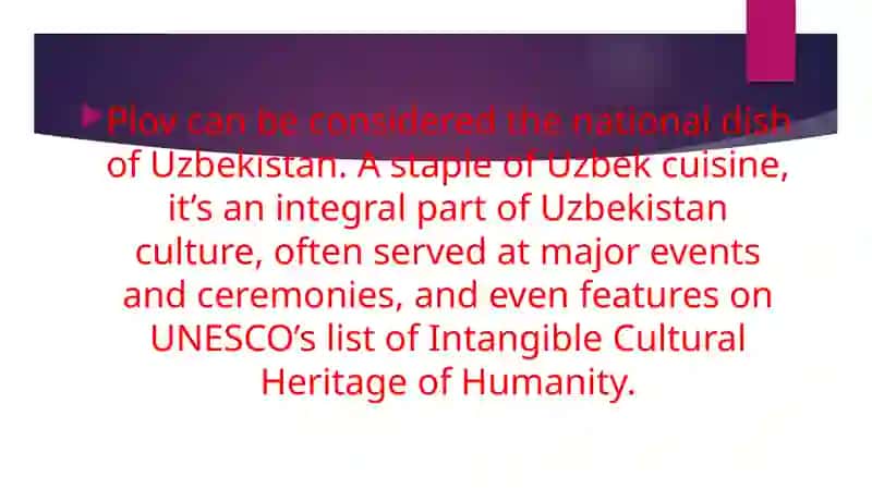 National Foods of Uzbekistan 3