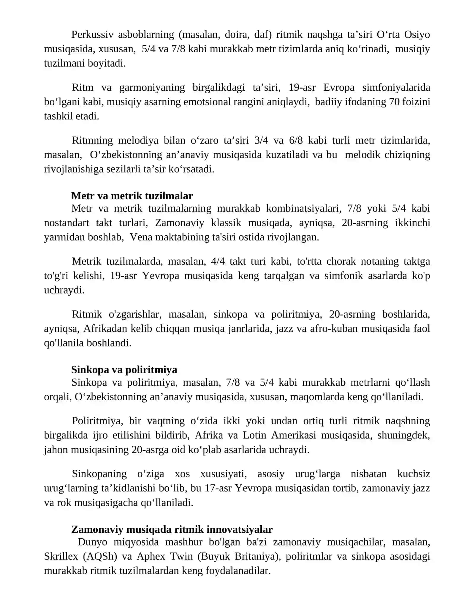 Ritmikada qo‘llaniladigan usullar va yo‘llar 3