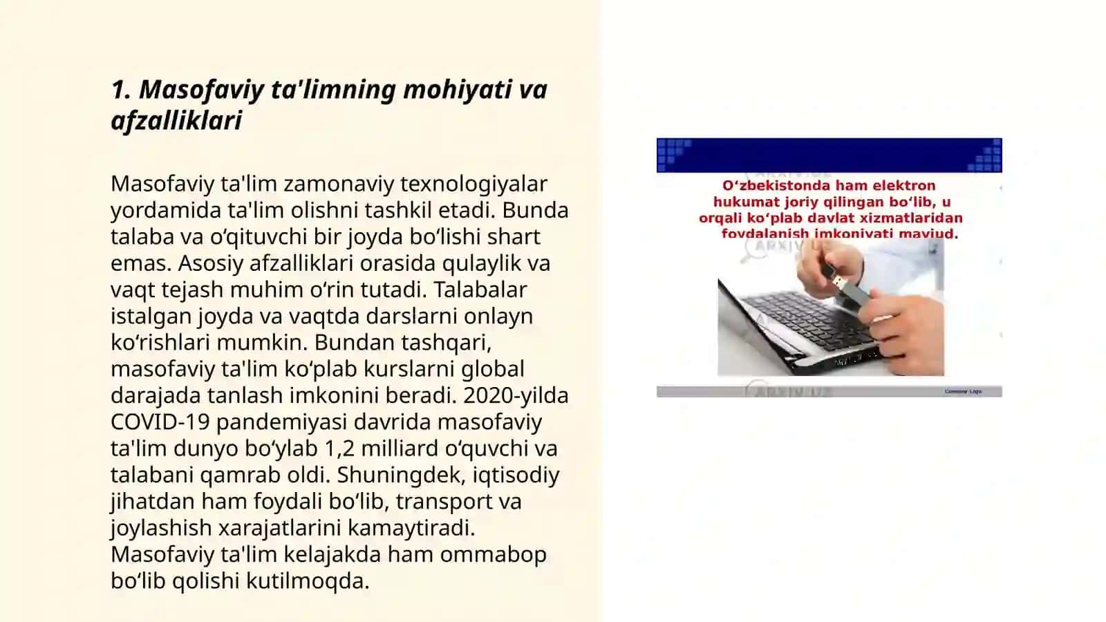 Masofaviy ta'limni tashkil etish va boshqarish 3