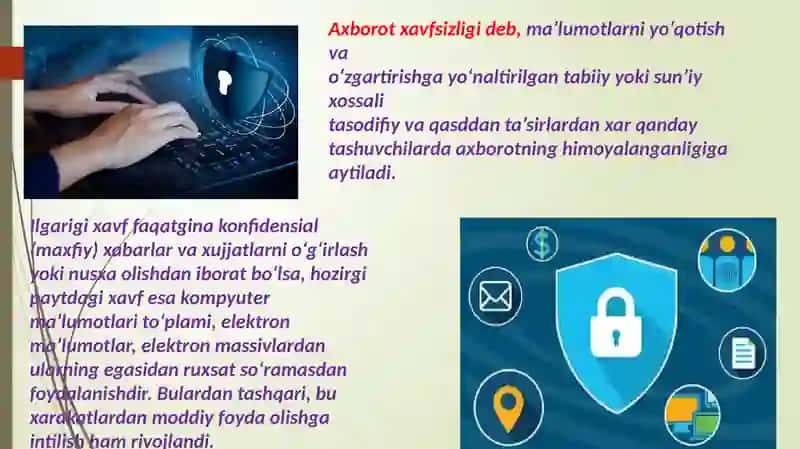 Axborot xavfsizligini ta’minlashning g’oyaviy-nazariy asoslari 3
