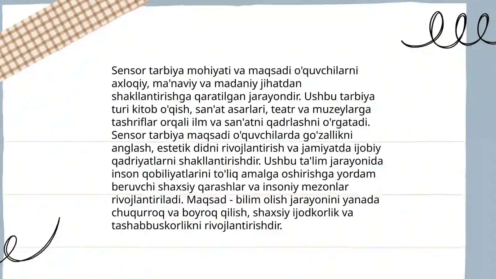 Ilk va maktabgacha yoshdagi bolalar sensor tarbiya mazmuni 3