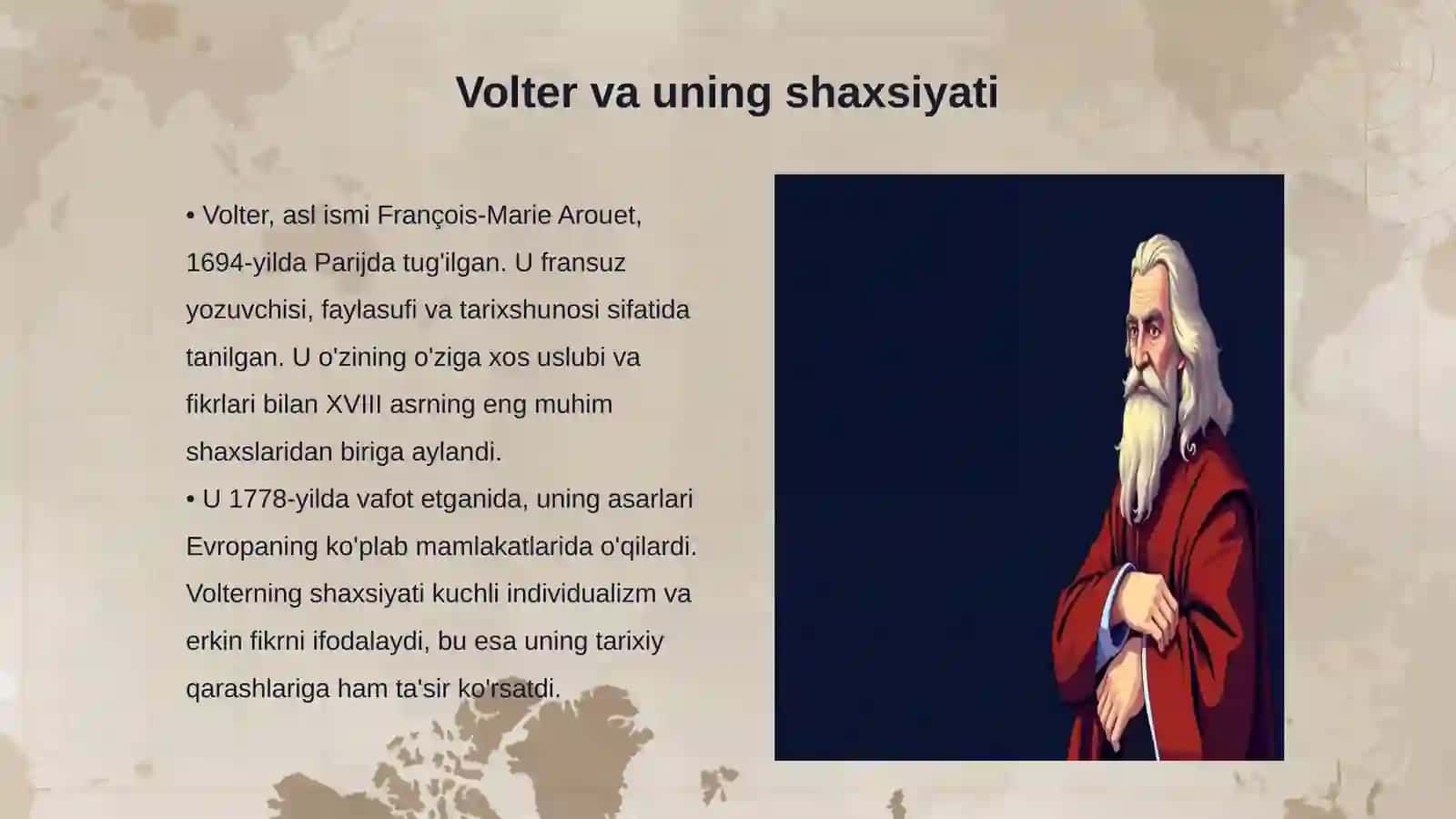 Volterning tarixiy qarashlari 3