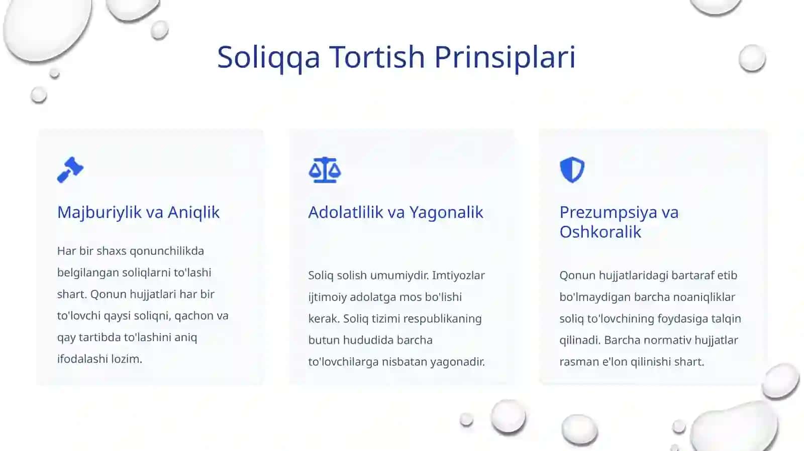 Jismoniy shaxslar soliqlarining byudjet daromadlari tarkibidagi o‘rni 3