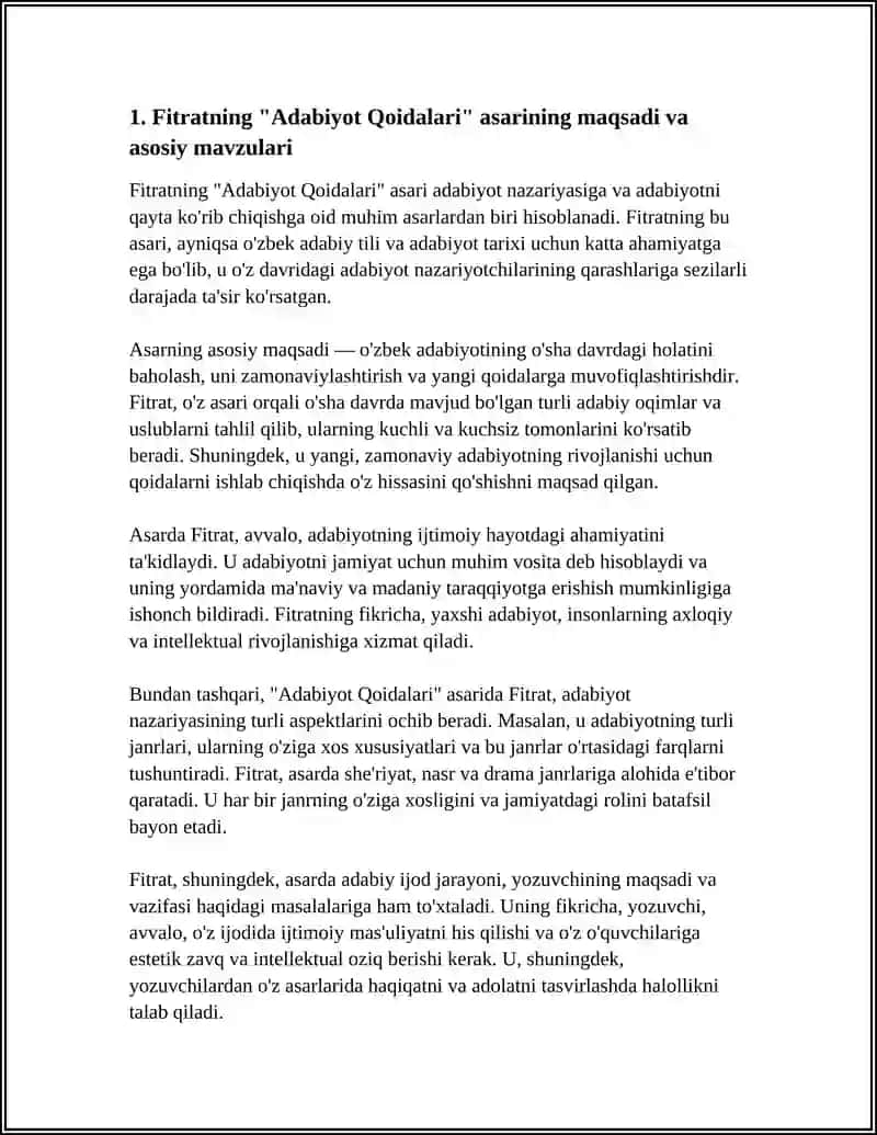 FITRATNING,,ADABIYOT QOIDALARI ʼʼ VA,,ARUZ HAQIDAʼʼ ASARLARINI TAHLIL QILISH 3